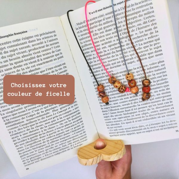 Bague De Lecture En Bois Coeur Passion Lecture