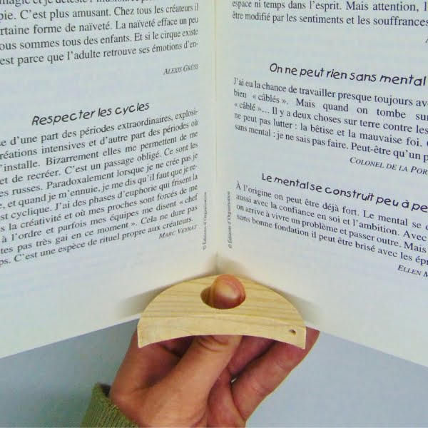 Bague De Lecture En Bois Lune Passion Lecture